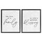 Stupell Industries Life's Greatest Blessing Quote Framed Floater Canvas Wall Art